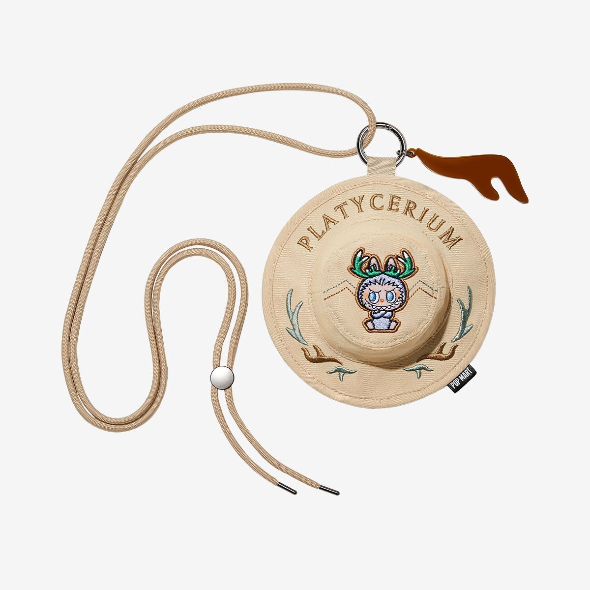 Mini Bolso de Sombrero Labubu Platycerium - Serie Fall In Wild